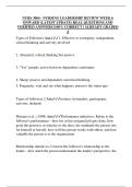 NURS 3004 - NURSING LEADERSHIP REVIEW WEEK 6  ONWARD &lpar;LATEST UPDATE&rpar; REAL QUESTIONS AND  VERIFIED ANSWERS &vert;100&percnt; CORRECT &vert; ALREADY GRADED  A