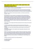 ROLE AND SCOPE 2026 CORE EXAM TEST QUESTIONS AND ANSWERS GUARANTEE A&plus;