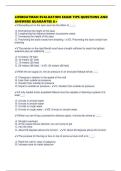 LIFEBOATMAN EVALUATION EXAM TIPS QUESTIONS AND ANSWERS GUARANTEE A&plus;