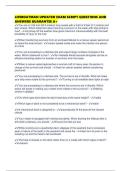 LIFEBOATMAN UPDATED EXAM SCRIPT QUESTIONS AND ANSWERS GUARANTEE A&plus;