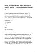 CRPC PRACTICE EXAM 1 2026 COMPLETE QUESTIONS AND VERIFIED ANSWERS GRADED A&plus;