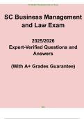 South Carolina Business Management and Law Exam PDF &ndash; Contractor Licensing Prep 2025&sol;2026