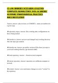 CS 400 MODERN SCENARIO ANALYSIS COMPLETE RESOLUTION 2026 ACADEMIC SUPPORT PROFESSIONAL PRACTICE DOCUMENTATION