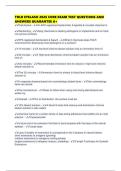 TDLR EYELASH 2026 CORE EXAM TEST QUESTIONS AND ANSWERS GUARANTEE A&plus;
