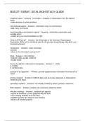 BUS 271 EXAM 1 SITAL SIGH STUDY GUIDE