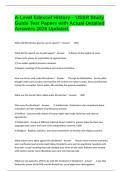 A-Level Edexcel History &ndash; USSR Study Guide Test Papers with Actual Detailed Answers 2026 Updated&period;