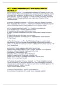 NCTJ PUBLIC AFFAIRS QUESTIONS AND ANSWERS GRADED A&plus;