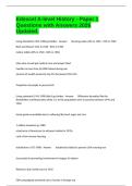 Edexcel A-level History - Paper 1 Questions with Answers 2026 Updated&period;