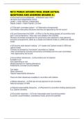 NCTJ PUBLIC AFFAIRS FINAL EXAM ACTUAL QUESTIONS AND ANSWERS GRADED A&plus;