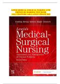 TEST BANK &ndash; Medical-Surgical Nursing &lpar;Lewis&comma; 11th Edition&rpar; Harding &vert; All Chapters Included &vert; Exam-Ready Q&A &vert; Updated 2025 Edition