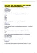 SONICWALL SNSA COMPREHENSIVE EXAM UPDATED QUESTIONS AND ANSWERS RATED A&plus;