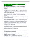 PCIP LATEST 2026 CORE EXAM SET QUESTIONS AND ANSWERS RATED A&plus;