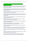 PCIP LATEST 2026 STUDY GUIDE QUESTIONS AND ANSWERS RATED A&plus;