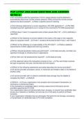 PCIP LATEST 2026 EXAM QUESTIONS AND ANSWERS RATED A&plus;
