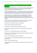 PCIP FINAL EXAM ACTUAL QUESTIONS AND ANSWERS RATED A&plus;