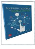 COMPLETE SOLUTION MANUAL FOR Managerial Economics and Business Strategy 10th Edition By Michael Baye&comma; Jeff Prince All Chapters