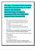 Forklift Operator Certification Exam With Actual Questions & Verified Answers&comma; Plus Explained Rationales&sol;Expert Verified For Guaranteed 100&percnt; Pass 2026&sol;Latest Update&sol;Instant Download Pdf