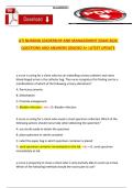 ATI Nursing Leadership and Management Exam 2026 &ndash; Updated Questions and Answers&comma; A&plus; Rated Preparation Material