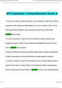 ATI Capstone Comprehensive Exam A  NEWEST 2026&sol;2027 ACTUAL EXAM COMPLETE QUESTIONS AND CORRECT DETAILED ANSWERS &lpar;VERIFIED ANSWERS&rpar; &vert;ALREADY GRADED A&plus;&vert;&vert;BRAND NEW&excl;&excl;