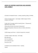 ADMN 232 MIDTERM QUESTIONS AND ANSWERS 100&percnt; CORRECT