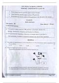 class9 question paper science