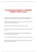 SCI 225 EXAM 1 WITH ALL ANSWERS CORRECT&period;