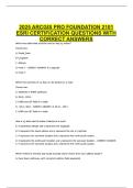 2026 ARCGIS PRO FOUNDATION 2101 ESRI CE&period;&period;&period;ION QUESTIONS WITH CORRECT ANSWERS&period;