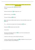CCNP SWITCH 2 STP EXAM QUESTIONS WITH CORRECT ANSWERS &vert;NEW UPDATE