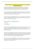 CCNP Switch Chapter 5 Exam Questions with Correct Answers