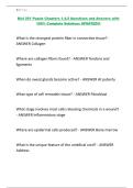 Biol 251 Puzzle Chapters 1&comma;4&comma;5 Questions and Answers with 100&percnt; Complete Solutions UPDATED&excl;&excl;&excl;&period;