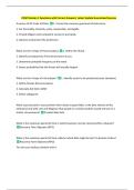 CISSP Domain 1 Questions with Correct Answers&vert; Latest Update