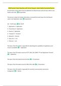 CISSP Domain 4 Exam Questions with Correct Answers&vert; Latest Update