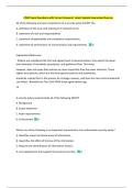 CISSP Exam Questions with Correct Answers&vert; Latest Update