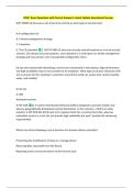 CISSP  Exam Questions with Correct Answers&vert; Latest Update