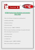ISTQB Practice Exam Questions and answers 100&percnt; PASS