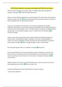 CPCU 520 Exam Questions and Answers&vert; New Update