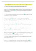 Chapter 5 CPCU 520 Exam Questions and Answers&vert; New Update