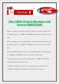 Phys 1260- Exam 2 Questions with Answers 100&percnt; PASS