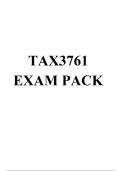 TAX3761 EXAM PACK 2026