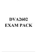 DVA2602 EXAM PACK 2026