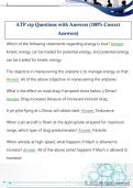ATP ctp Questions with Answers &lpar;100&percnt; Correct  Answers&rpar;
