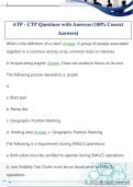 ATP - CTP Questions with Answers &lpar;100&percnt; Correct  Answers&rpar;
