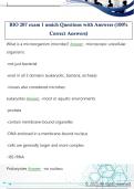 BIO 207 exam 1 umich Questions with Answers &lpar;100&percnt;  Correct Answers&rpar;