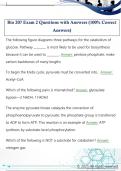 Bio 207 Exam 2 Questions with Answers &lpar;100&percnt; Correct  Answers&rpar;