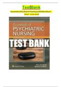 TEST BANK FOR Essentials of Psychiatric Nursing 2nd Edition by Mary Ann Boyd &comma; ISBN&colon; 9781975139810 &vert;Chapter 1-31&vert; Rationalized Answers&comma; Guide A&plus;