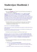 Studiewijzers filosofie H1