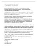 HRM 6622 STUDY GUIDE