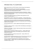 HRM 6622 FINAL PT 2 QUESTIONS