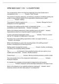 HRM 6622 QUIZ 1 CH&period; 1-4 QUESTIONS
