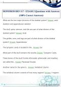 HONDROS BIO 117 - EXAM 2 Questions with Answers  &lpar;100&percnt; Correct Answers&rpar;